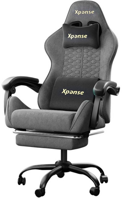【Xpanse】X1 專業電競椅 Aegis 防水防抓機能布料 科技面料 人體工學電腦椅 辦公遊戲椅 可升降旋轉, X1淵灰基礎版