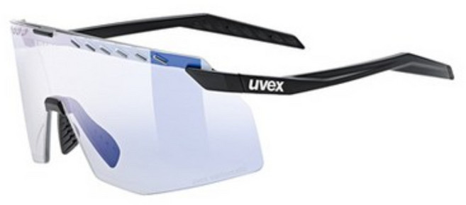 우벡스 페이스 스테이지 sCV CVB V 자전거 고글, V 매트블랙 블루변색