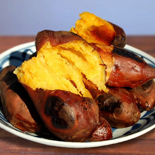 옛향기 강화도 속노랑 고구마 / 호박고구마, 1박스, (왕) 5kg