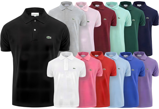 남녀공용 남성 여성 여름 반팔 단체복 커플티 컬러풀 20수 PK 카라티