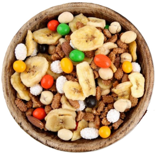 바다푸드 종합안주6종 견과류 아몬드 커피 땅콩 바나나칩 초코볼 맥주안주 마른안주 믹스너트, 500g, 2개