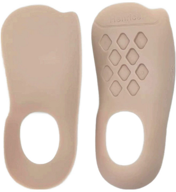 [스테퓨어] 편안한 자세교정 아치 보조 깔창 기능성 신발 쿠션 패드 평발 오다리, 1세트, 스킨