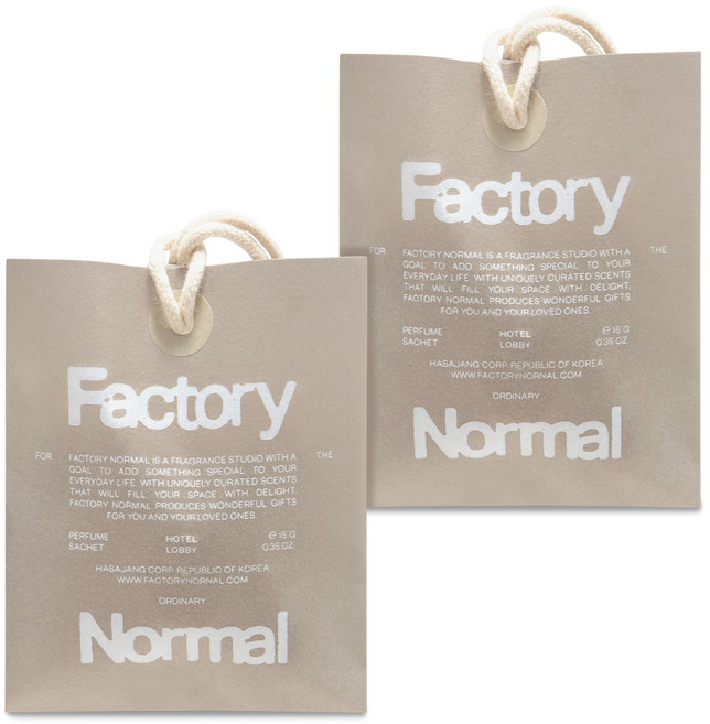 팩토리노멀 퍼퓸 사쉐 트래블 샤쉐 디퓨저 차량용방향제 옷장방향제, 호텔 로비, 2개