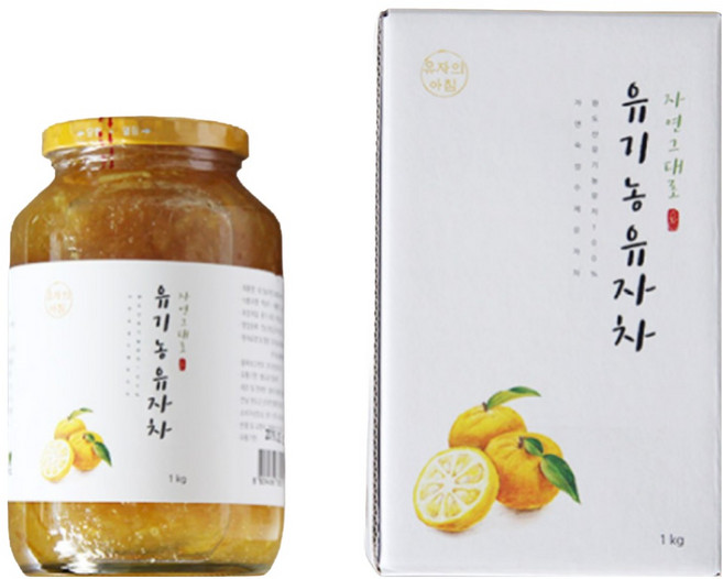 맛꾼 [완도 직송] 집에서 담은것 같은 찐한맛! 유기농 유자진액 유자차, 유자차 1kg