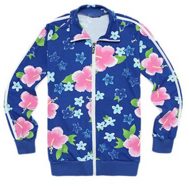 미소어패럴 국내제작 남녀공용 특양면 무궁화 트랙탑 자켓 집업