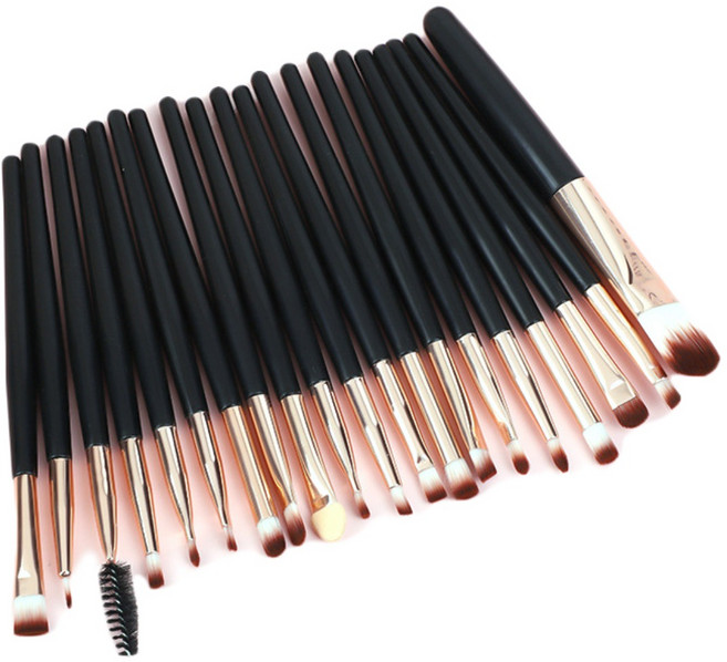 블링앤수 메이크업 브러쉬 20종 BRISH10702, 골드, 1개