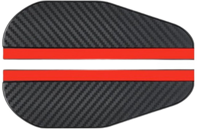 키미블랑 장마비켜 사이드미러 빗물커버 스퀴지 세트, 1개, 1세트