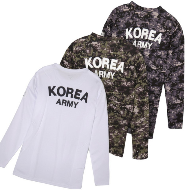 MACCI (마찌) ROKA 코리아 아미 티셔츠 기능성 로카 긴팔티 (정품)
