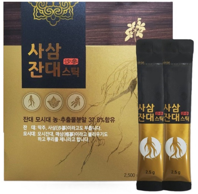 사삼잔대스틱 2.5g x 30포 1상자, 75g, 1개