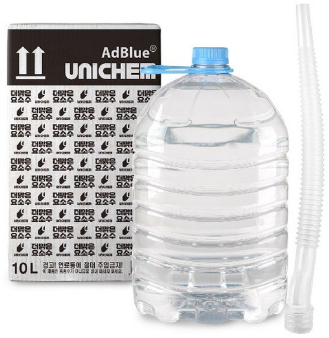 프리미엄 더맑은 요소수 1파레트 디젤 수입차 화물차 요소수 자바라포함, 10L, 75박스