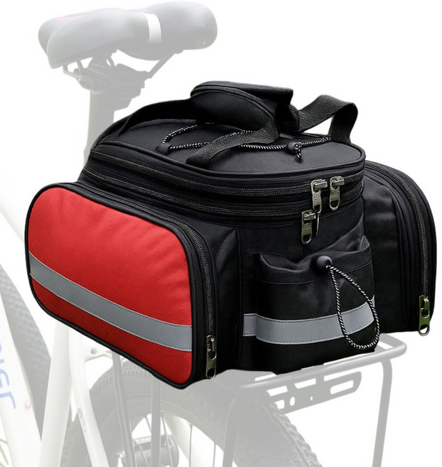 델라무드 자전거 멀티 가방 방수 대용량 방수 27L, 3.빨강, 1개