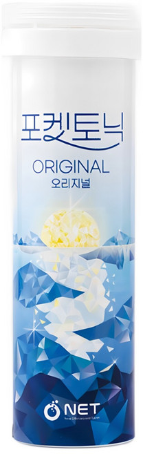 고체형 토닉워터 포켓토닉 1개(2L) 무설탕 제로 진저에일 발포토닉, 4.1g, 10개