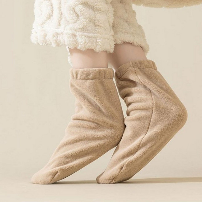 제더악 신박한 파우치 디자인 수족냉증 보온 덧신 수면양말