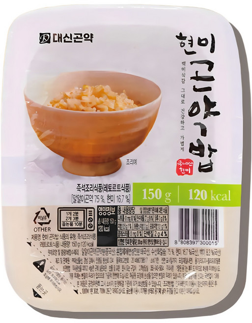 대신물산 현미곤약밥, 150g, 30개
