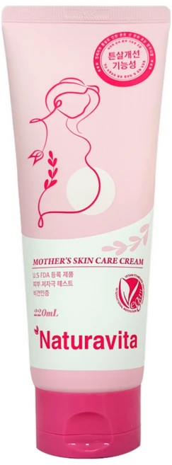 나투라비타 임산부 튼살크림 저자극 붉은선 완화 빠른흡수 임상완료, 220ml, 1개 - 쿠팡