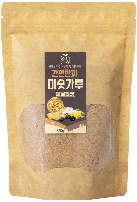 이소당 간편한끼 미숫가루 선식 가당(달콤한맛), 350g, 1개