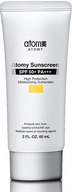 1+1 애터미 프리미엄 선크림 베이지 백탁현상없는 톤업 썬크림, 2개, 60ml