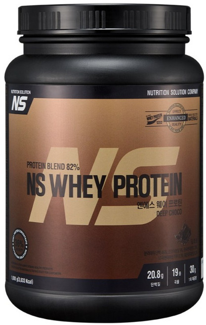 NS 웨이프로틴 딥초코맛 1kg, 1개