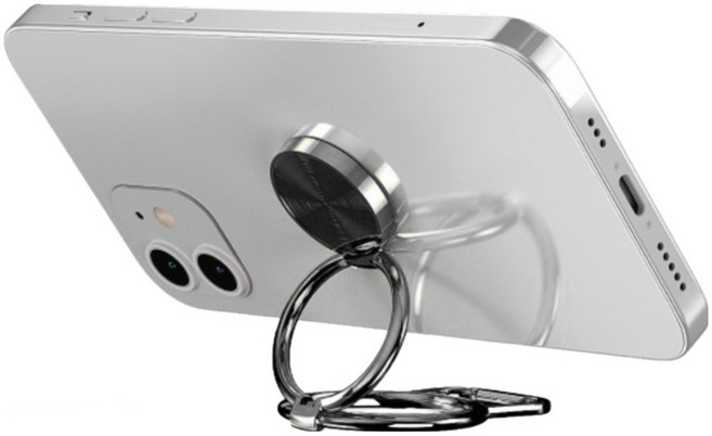 1+1 핸드폰 거치대 스마트톡 세트 휴대폰 링 접착 스티커 스마트폰 그립 차량 자석 톡 차량용 폰걸이 폰 세우기 손잡이 회전, R79145B(블랙 2개입, 1세트