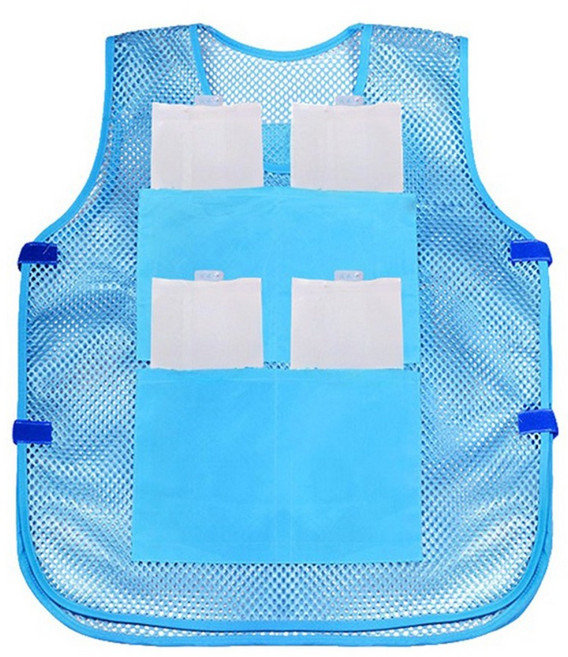 여름 아이스 쿨 냉방 얼음 조끼