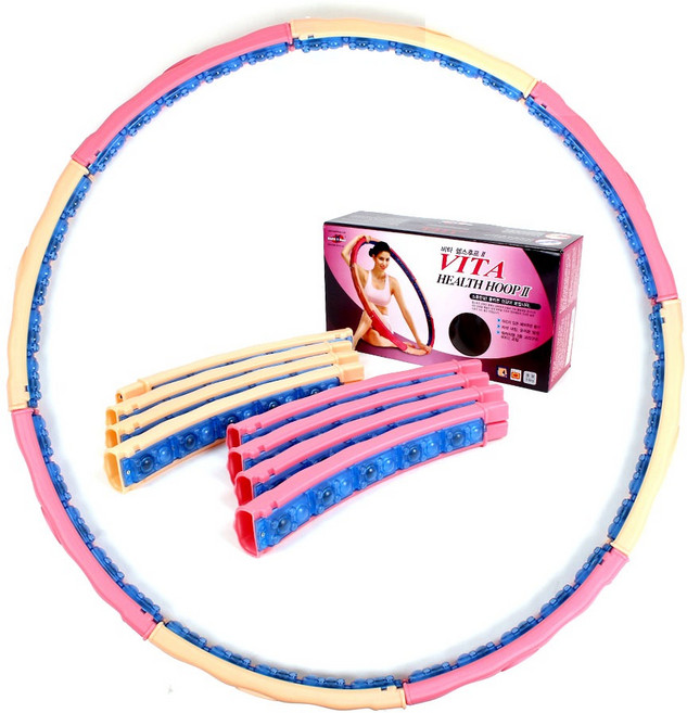 에코리즈 평화 헬스 마사지 훌라후프, 1개, 13_비타헬스후프2