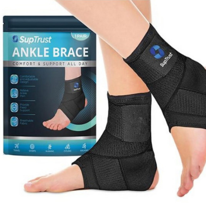 아마존 2위 셔프트러스트 얇은 발목보호대, 1세트