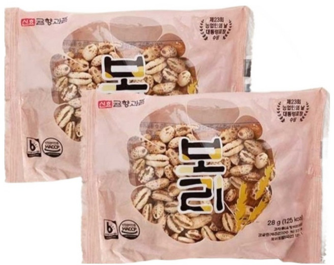 신효귤향과즐 제주 한과 보리 10p, 280g, 1개