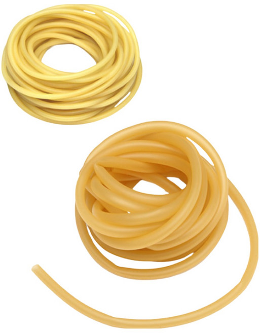 천연 고무관 6호 2m 라텍스 천연 고무 호수 작살 새총, 1개