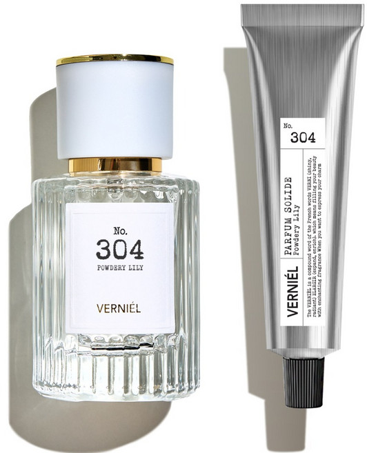 베르니엘 여성향수 파우더리 릴리 No.304 퍼퓸+고체향수 세트, 1개, 65ml