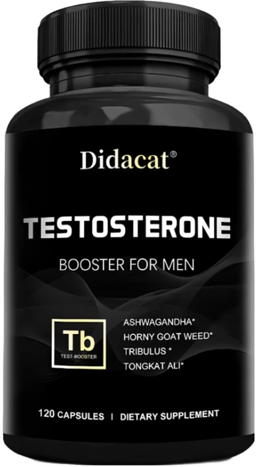 남성을 위한 테스토스테론 부스터 - 에스트로겐 차단제 - 자연 에너지 근력 및 지구력 강화 - 순수 근육 성장 - 성기능 향상 - 남성 성과 향상, 120회분, 3개 - 쿠팡