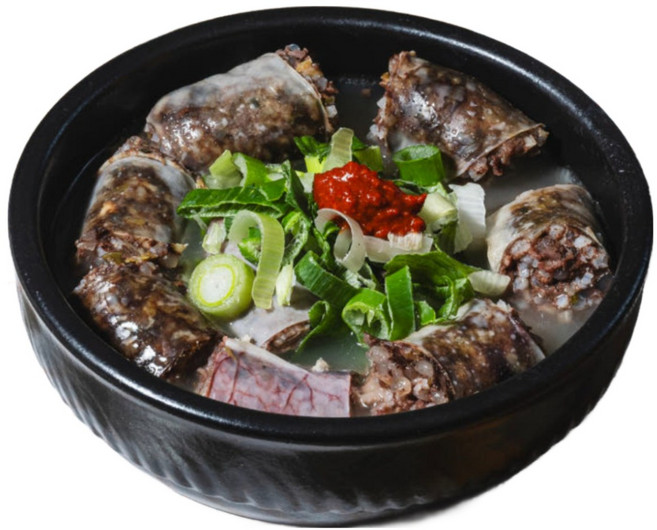 38년 건봉 돼지국밥 2인분 같은 1인분 밀키트 950g, 1개, 38년 건봉 1987 옛순대만국밥