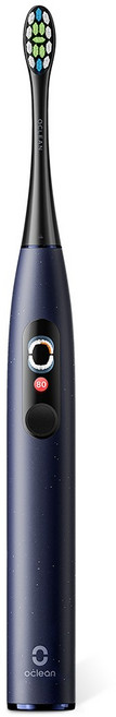 APP연동 오클린 X Pro 디지털 Oclean X Pro Digital 스마트 터치 스크린 전동칫술 분당 84000회 IPX7방수 1년무상A/S, 블루, 1개, 블루