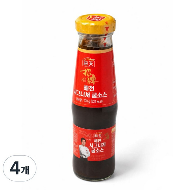 해천 시그니처 굴소스, 270g, 4개
