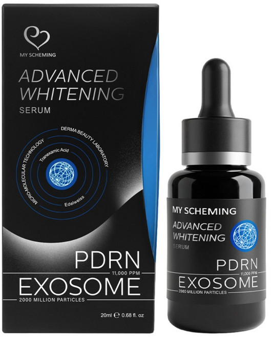 我的心機 外泌體PDRN驅黑亮白精華, 1件, 20ml