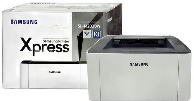 삼성전자 흑백 레이저 프린터, 0 SL-M2030W (Wifi/특대용량/호환토너포함)