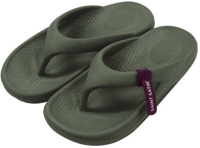 세인트새틴 브린 플립 플랍 쿠션 슬리퍼