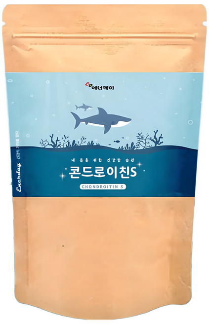 콘드로이친 분말 50g 에너데이 어골칼슘 백수오 함유 무릎 손가락 뼈 건강 케어 영양보충 40대 50대 60대 70대 남자 여자