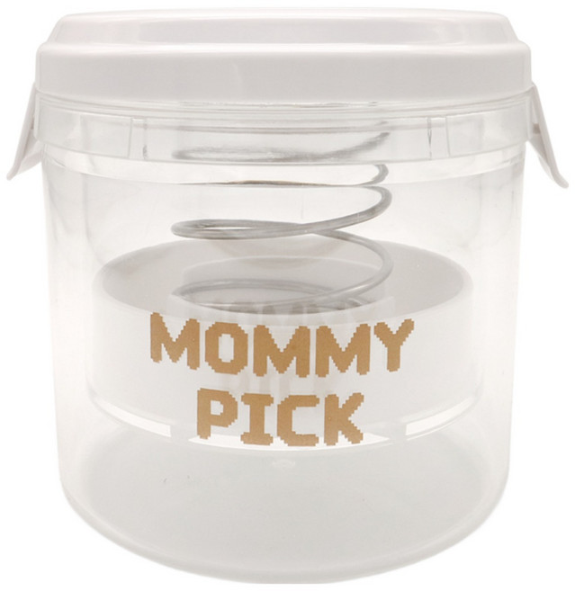 마미픽 눈 깜짝 야채탈수기, 본품+강력 스프링 2세대, 1개, 아이보리