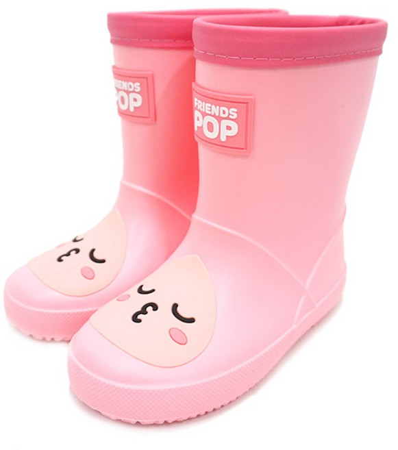 프렌즈팝 장화 [솔리드 어피치-30002]