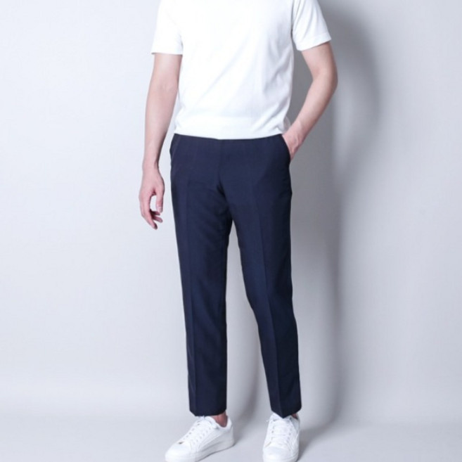 [디아웃핏]프리미엄 쿨 히든밴딩 스판슬랙스 간절기 여름 남자 시원한 아이스 남성 정장바지