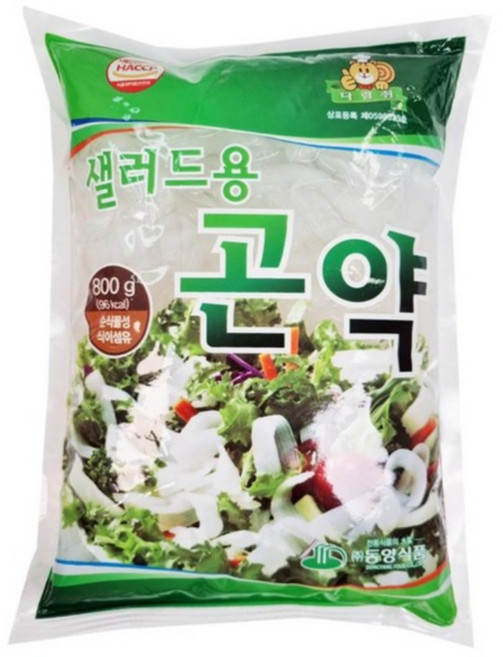 다람쥐표 샐러드용 곤약, 2개, 800g
