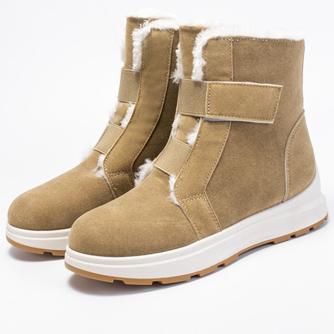 SunburstWonder 여성 앵클 부츠 벨크로 방한화 2309