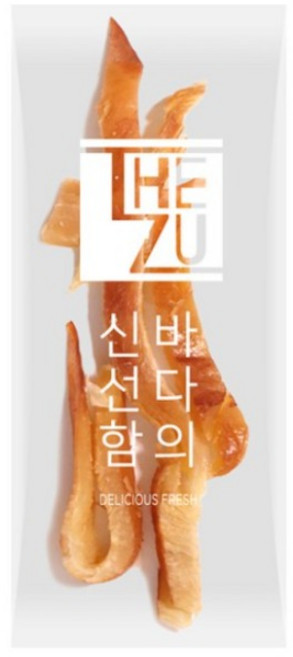 포켓 촉촉한 바베큐 오징어, 10개, 25g