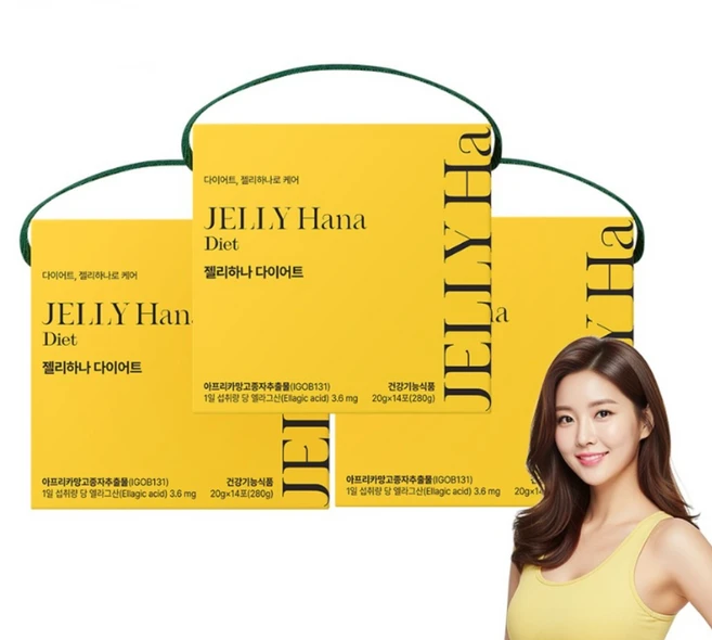 젤리하나 다이어트 아프리카 망고, 3박스, 14회분 - 쿠팡