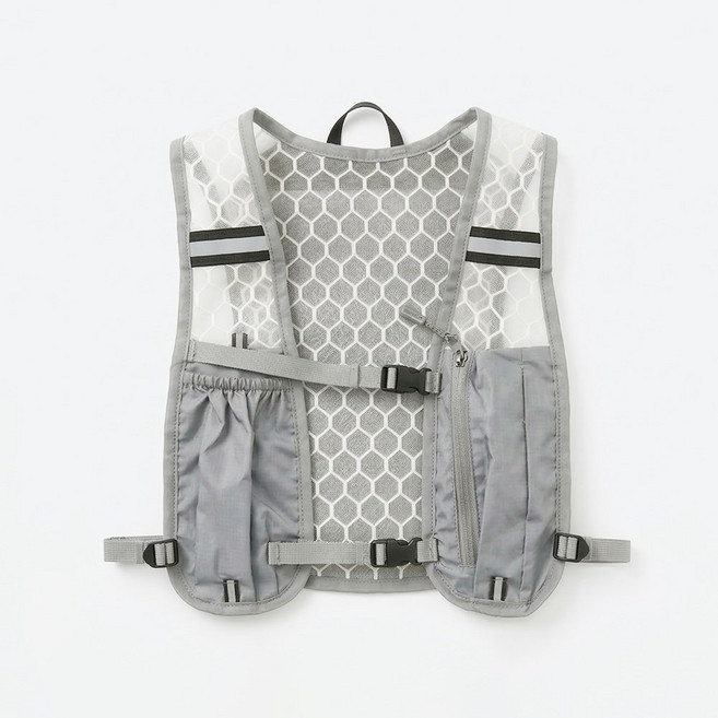 [1+1] 비사이드 초경량 등산 하이킹 아웃도어 러닝 트레일 조끼 베스트 (3 COLORS)