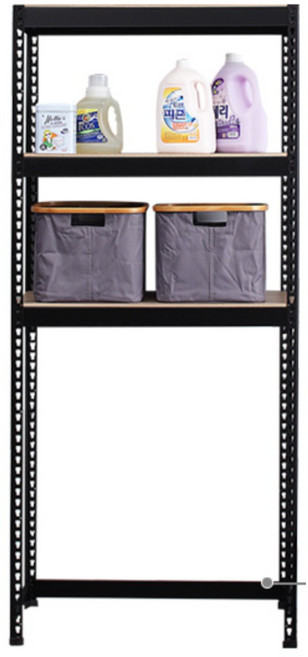 스피드랙 무볼트 철제 세탁기선반앵글, 60_사이드안전바 - 800mm(낱개1개)