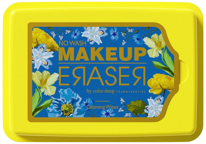 [공식몰] 컬러딥 메이크업 이레이져 클렌징시트 30매(옐로우) 1개, 30매입
