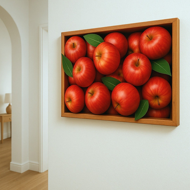 해바라기 금전운 아크릴액자 사과 달항아리 액자 그림 캔버스 인테리어 돈들어오는 지클리 파인아트 프린트, [가로형] 18. 희망의 들녘