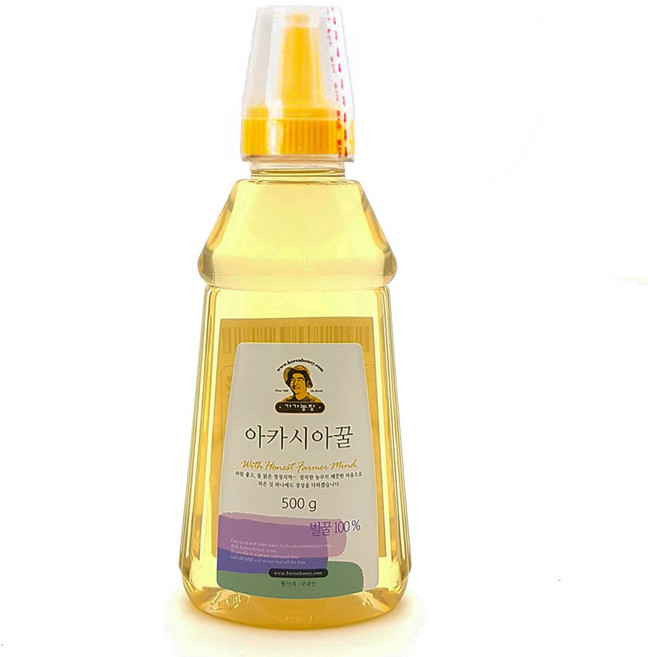 가가농장 국내산 아카시아꿀 튜브, 500g, 1개