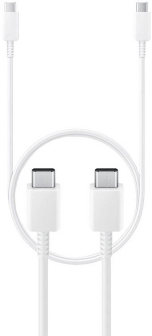 [아하]삼성 정품 PD 최대100W CtoC 45W 초고속충전 데이터통신케이블 스마트폰 갤럭시 태블릿 노트북 1.8미터 1미터, 1개, 화이트, 1m